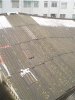 Foto teulada fibrociment (amiant/asbest i ciment) part Rda. O'Donnell.
